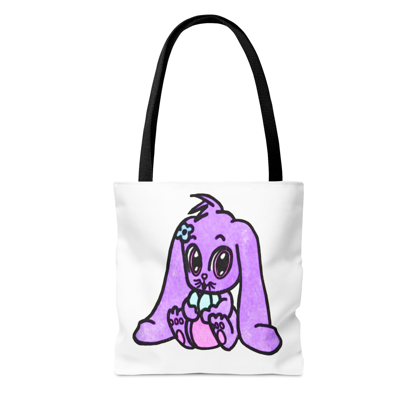 Cute cartoon bunny art Tote Bag