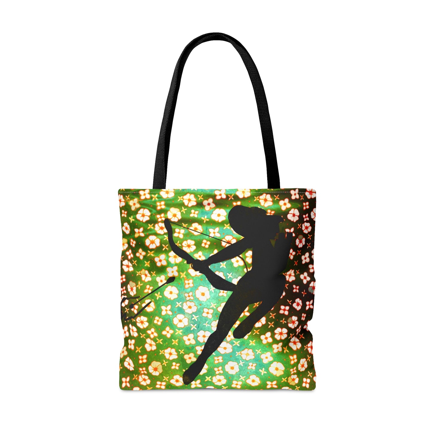 Archer female art tote bag