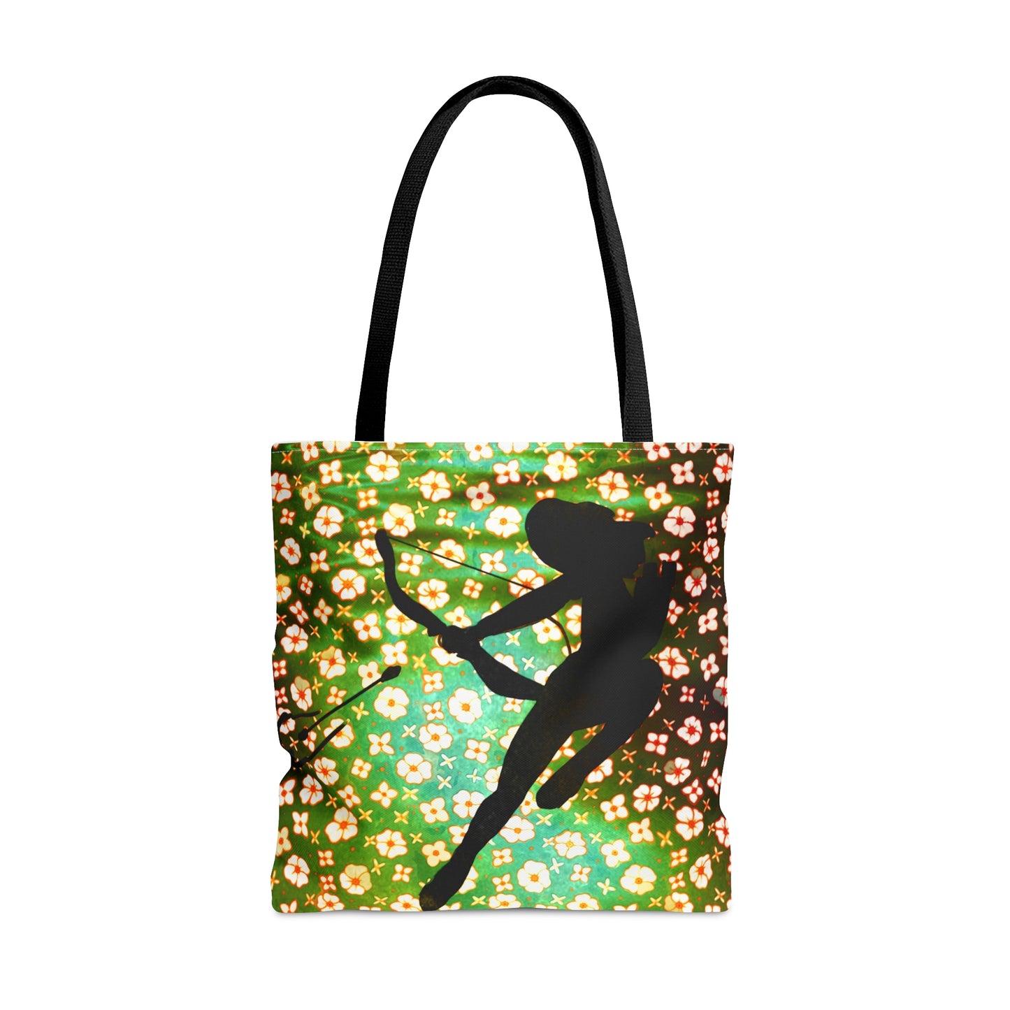 Archer female art tote bag