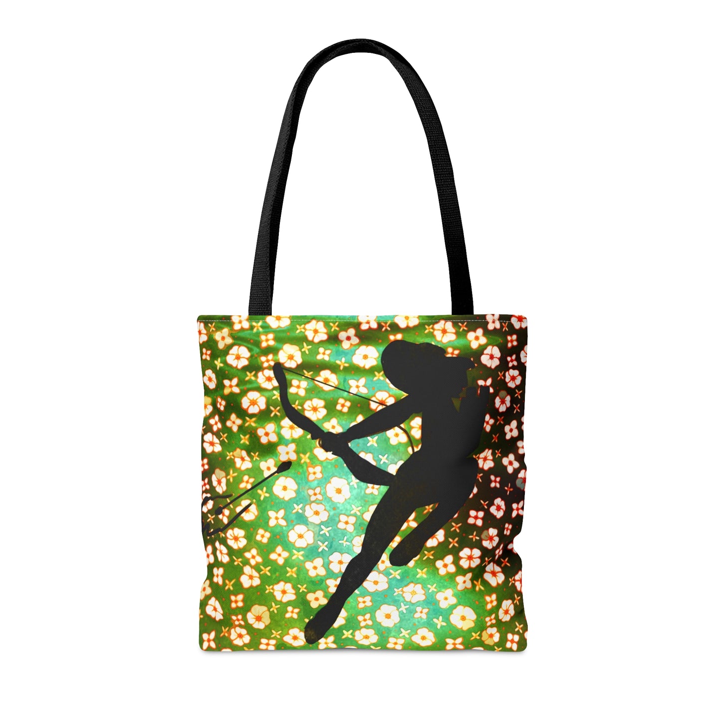 Archer female art tote bag