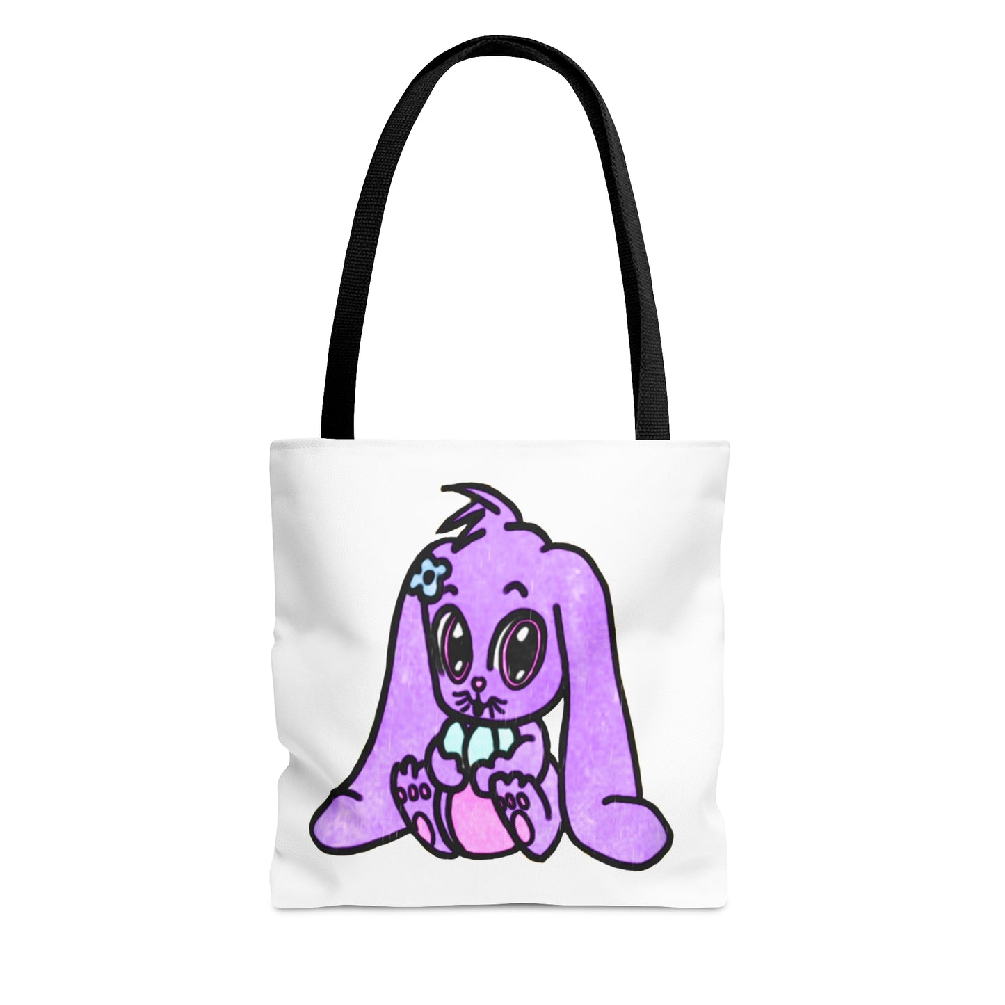 Cute cartoon bunny art Tote Bag
