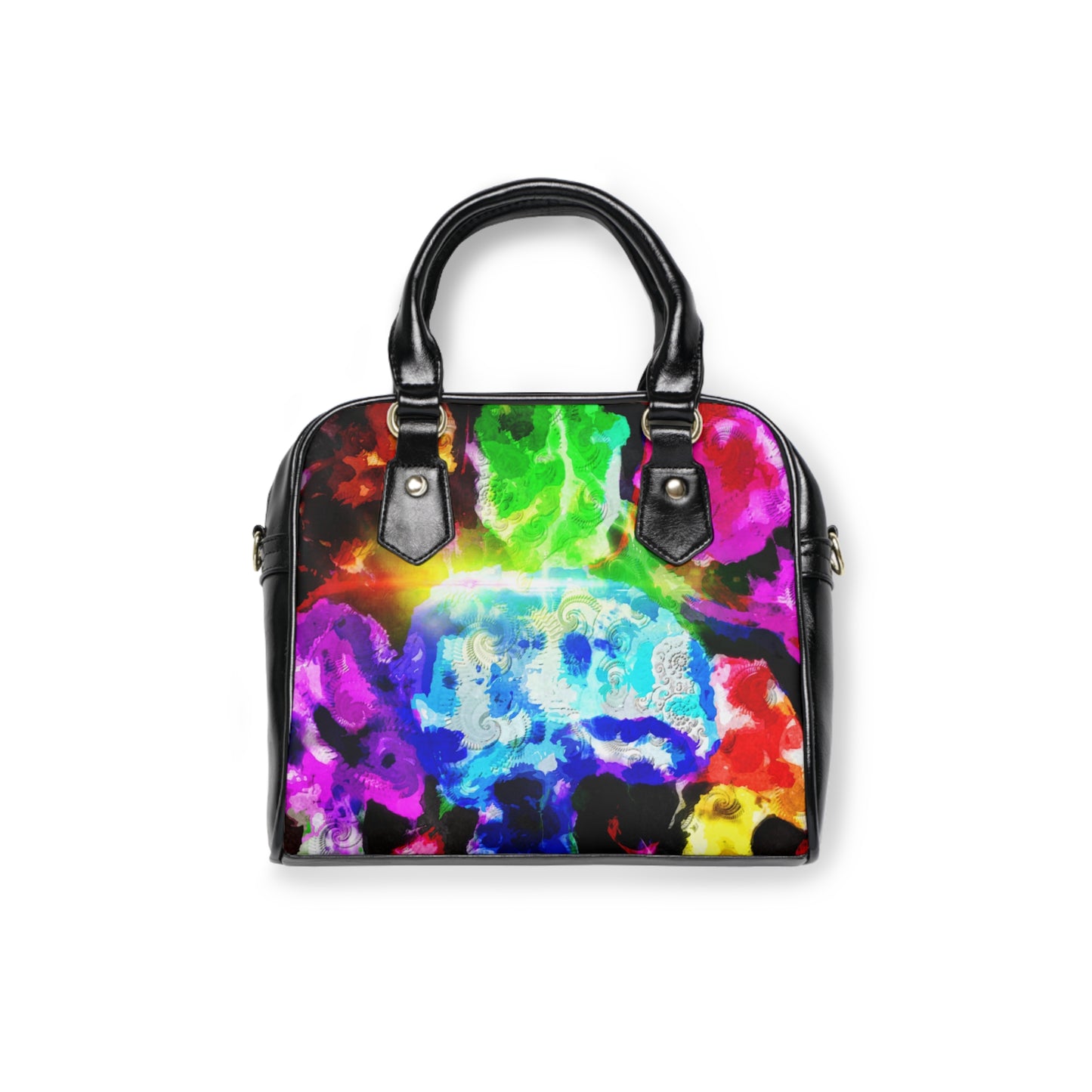 Electric mushroom Shoulder Handbag