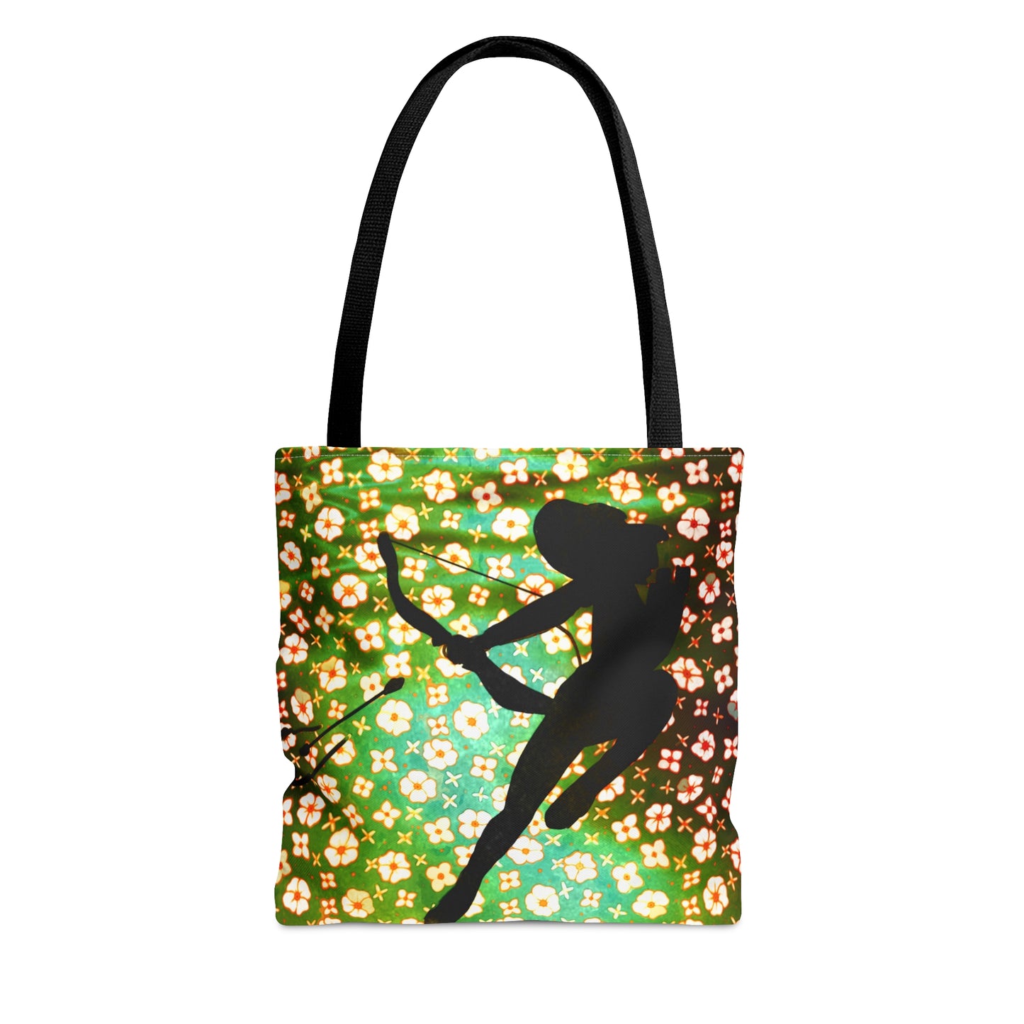 Archer female art tote bag