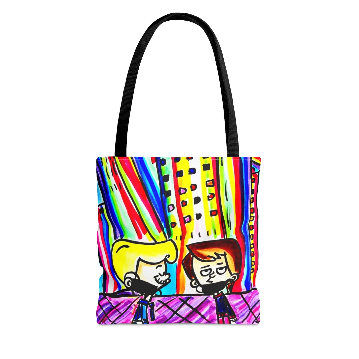 Colourful happiness Tote Bag