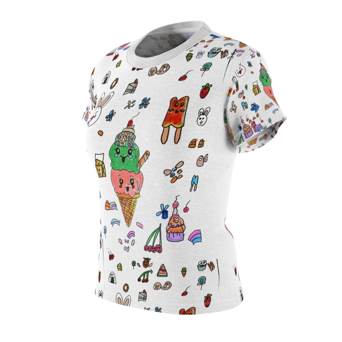 ice cream art Tee (AOP)