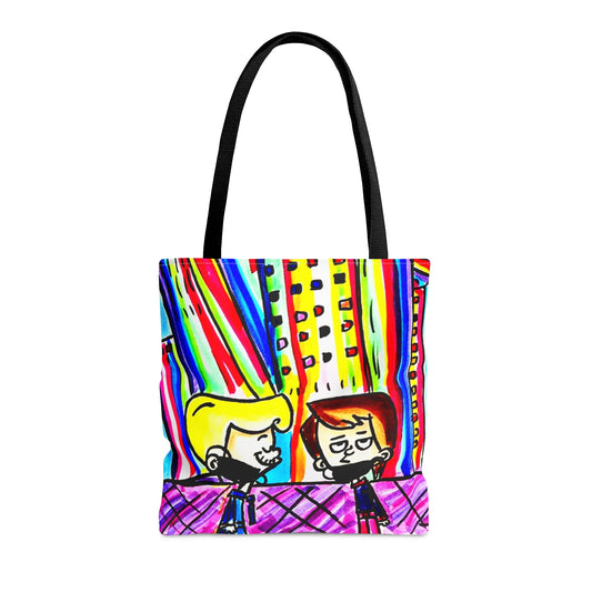 Colourful happiness Tote Bag