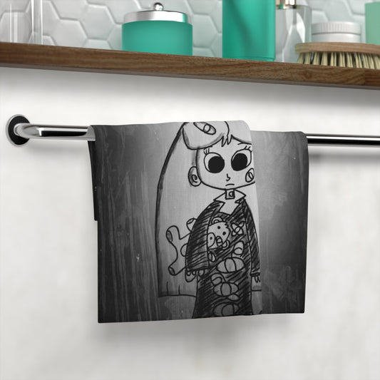 Sleepy child Face Towel