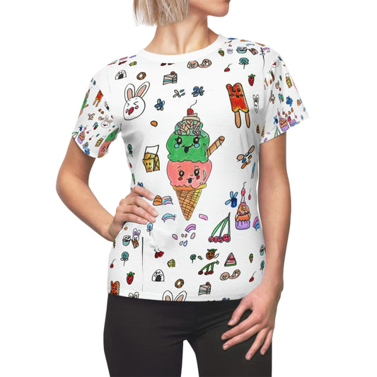 ice cream art Tee (AOP)